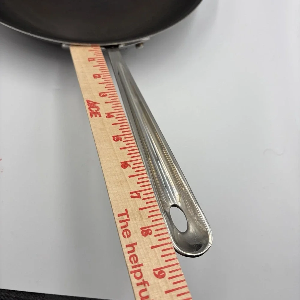 All Clad 12 Inch Fry Pan Master Chef Stainless‎ Skillet Metalcrafters Non stick